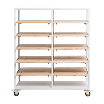 Water Star Ceramics multi-layer movable display rack storage shelf work blank rack sample rack display rack storage rack