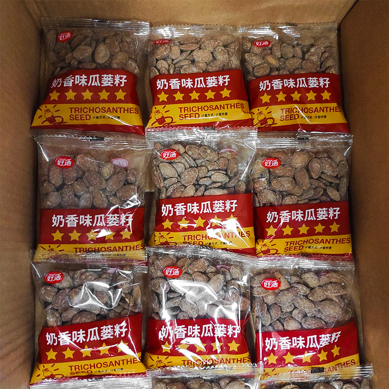 Good Digua Trichosanthis 500g pretzels with salt cream flavor Tianzhu Mountain Non-hanging melon New Year goods Large seed bagged small packaging
