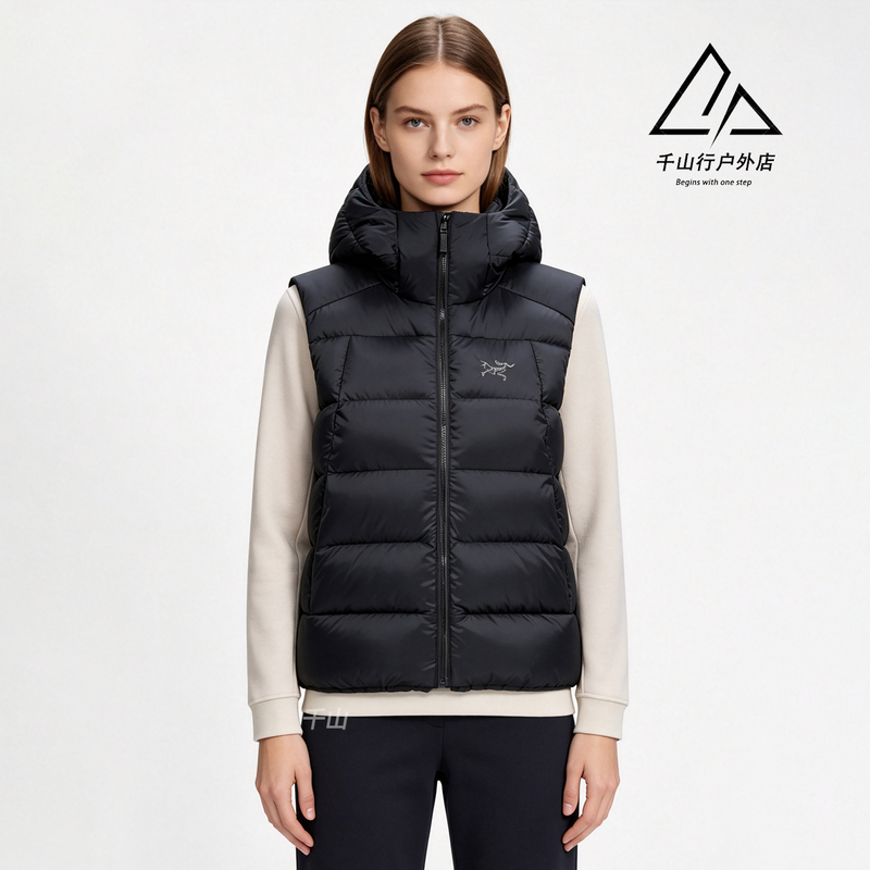 Arcteryx Thorium Vest Women's Hooded Thick Sleeveless Warm down Vest