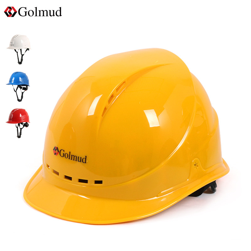 Gorm safety helmet project construction site construction labor protection anti-smashing leader electrician national standard safety helmet thickened 723