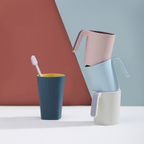 Mouthwash Cup home simple brushing Cup wash cup children couple plastic toothbrush set creative cylinder
