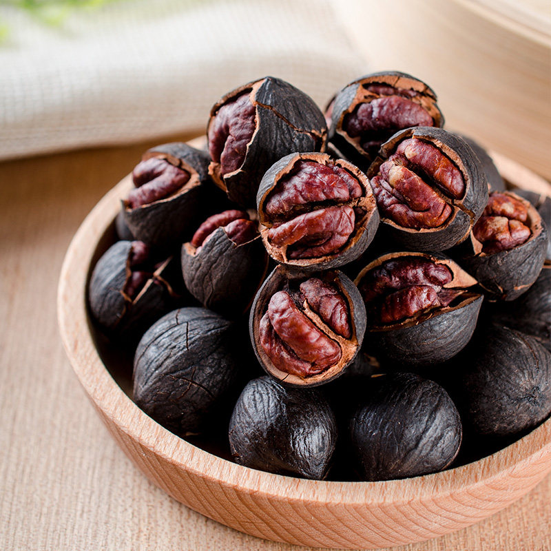 Linan Te Produced Black Pearl Water Cooking Pecorino Hand Peeling New Goods Wild Small Walnut Net Content 175 gr Canned-Taobao