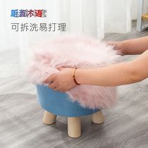 Plush jacket Faux wool jacket Long-haired stool jacket Short-haired stool jacket Stool not included