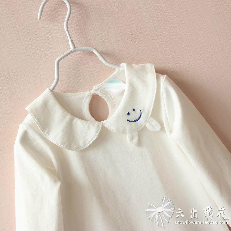 Chemise fille à manche longue en coton - Ref 2086121 Image 20