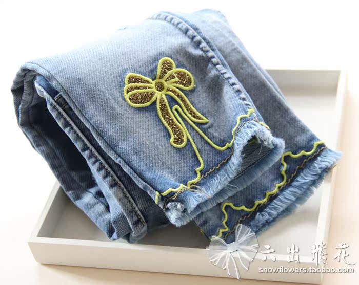 Pantalon fille en toile - Ref 2062144 Image 9