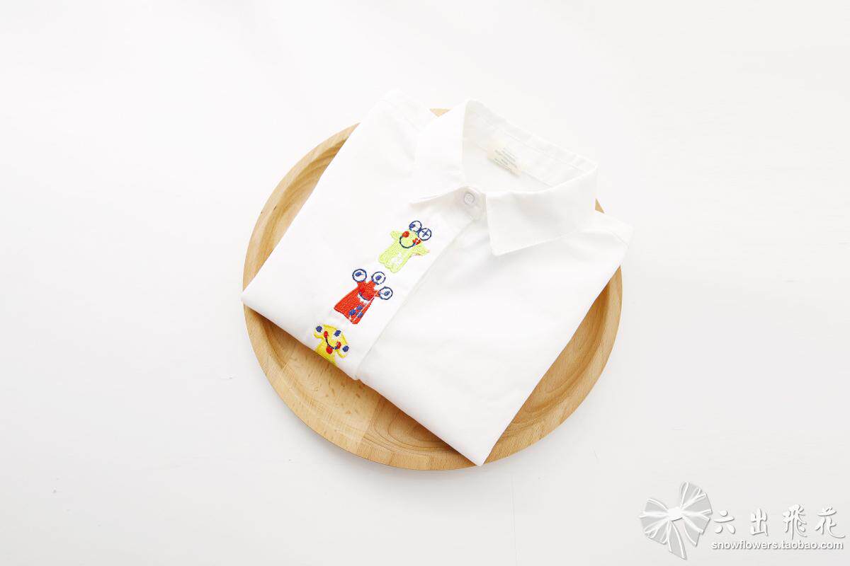 Chemise fille à manche longue - Ref 2086082 Image 27