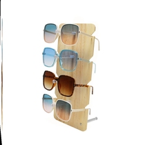 Glasses rack display rack sunglasses acrylic display shelf creative props solid wood home storage