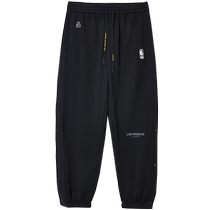 Jack Jones winter NBA co-branded Lakers comfortable and trendy versatile pants sweatpants mens pants leggings mens clothing