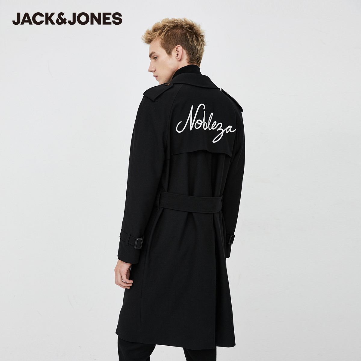 Jack Jones thời trang Jack Jones thời trang thêu đúp váy Trung bình Dài áo gió mùa xuân dress nam Tide 220121520