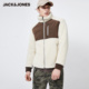 Jack Jones Jack Jones Winter nghi Personality Multi-Vật liệu khâu áo 219409504