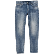 Jack Jones 2024 summer new mens trousers trendy street stretch comfortable versatile jeans mens trousers