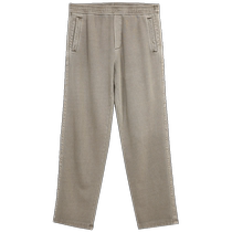 杰克琼斯冬季新款水洗做旧时尚潮流百搭抽绳款休闲裤卫裤长裤男款