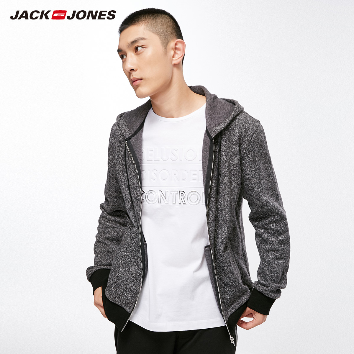 Sweatshirt homme JACK JONES  JACK JONES en Coton - Ref 3130800 Image 2