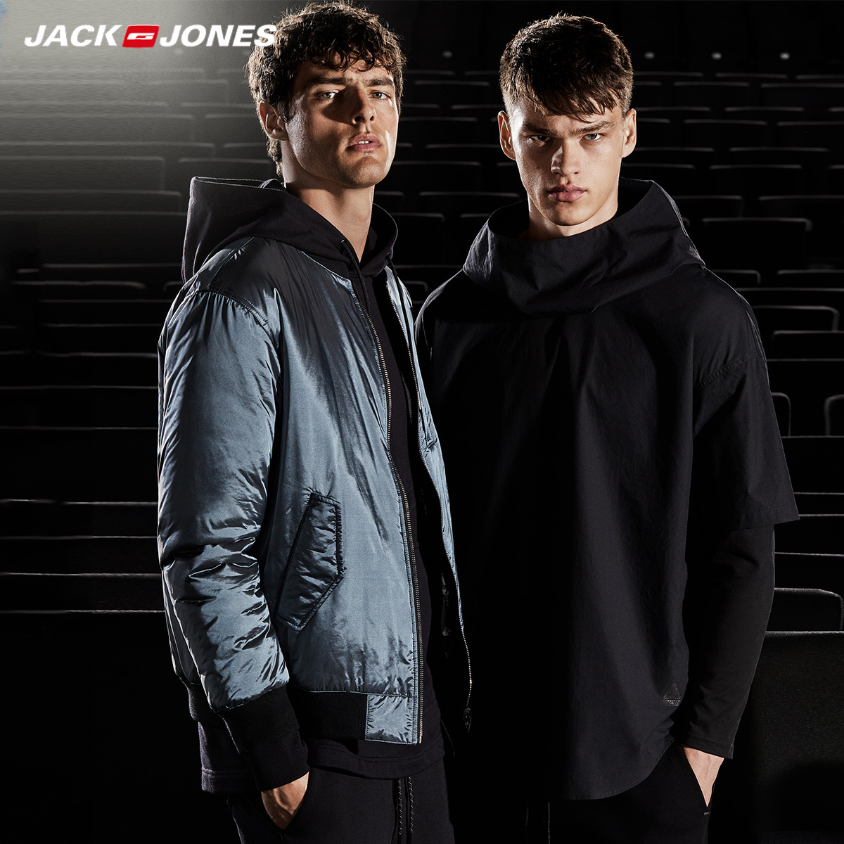 Blouson hiver pour homme JACK JONES  JACK JONES en Nylon - Ref 3115106 Image 1