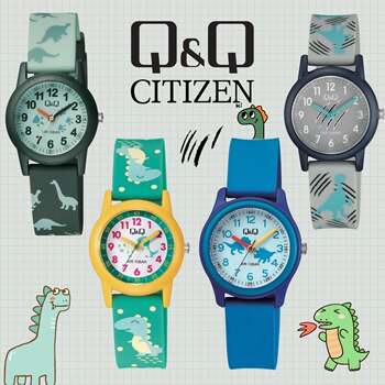 Citizen q&q jurassic dinosaur children's watch