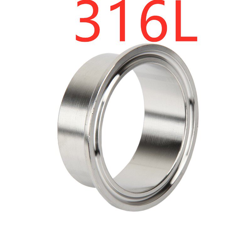 316L stainless steel fast - mounted joint clamp joint to welded sanitary grade tube connected fast mount joint