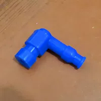 Синий правый угол
