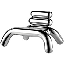 Designer FRP creative light luxury glass fiber reinforced plastic plating special-shaped leisure chair art line splicing drawing chair