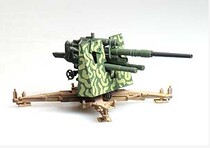 Panzerstahl 1:72 German 88cm flak anti-aircraft gun North African camouflage painting finished model