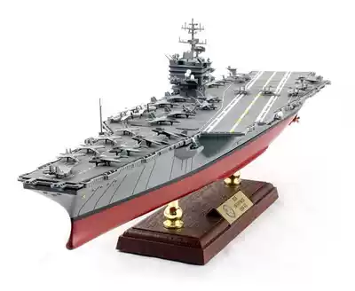 FOV 1:700 US Navy Enterprise nuclear-powered aircraft carrier CVN-65 finished belt simulation seascape Booth