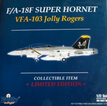 Weida witty 1 72 U.S. Army F A-18F Super Hornet VFA-103 Pirate Flag Squadron Alloy