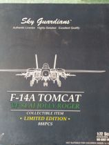 Witty Vida 1: 72 US Panda F-14A VF-84 Pirate flag squadron fighter Alloy finished limited edition