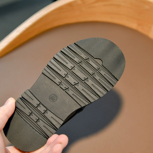 Туфли для принцессы, детская обувь для кожаной обуви в английском стиле, мягкая подошва, в британском стиле