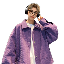 Xiaoxiangfeng jacket mens spring and autumn new style loose and versatile large size popular trendy brand student handsome ins