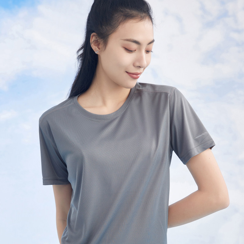 Sports quick-drying T-shirt cultural shirt custom short-sleeved round neck quick-drying running fitness factory overalls custom printed logo