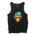 Châu Âu và Hoa Kỳ thương hiệu thủy triều hip hop giản dị áo vest thể thao cotton không tay áo thun XL bãi biển mồ hôi ao thể thao Lót