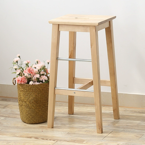 Нордический барный стул твердый деревянный стул niso gaura bar