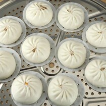 Steam Cage Paper Non Stick Round Buns Steamed Buns Paper Cushion Disposable Household Food Grade Without Dipping Saucepan Oil Paper Steam Cage Cloth