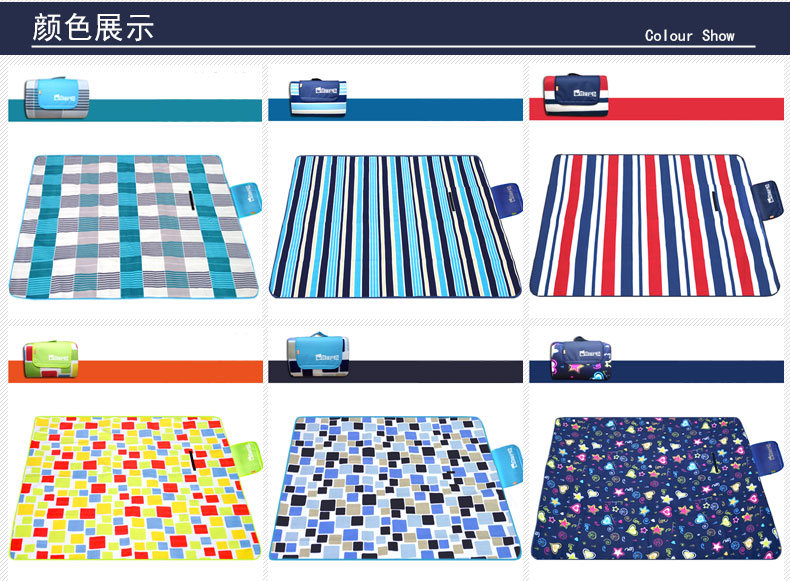 Chiến thắng dã ngoại ngoài trời Mat Độ ẩm Pad Cắm trại hoang dã 200x200 Lều thảm Du lịch mùa thu Thảm tăng - Thảm chống ẩm / Mat / Gối xốp trải sàn cho bé