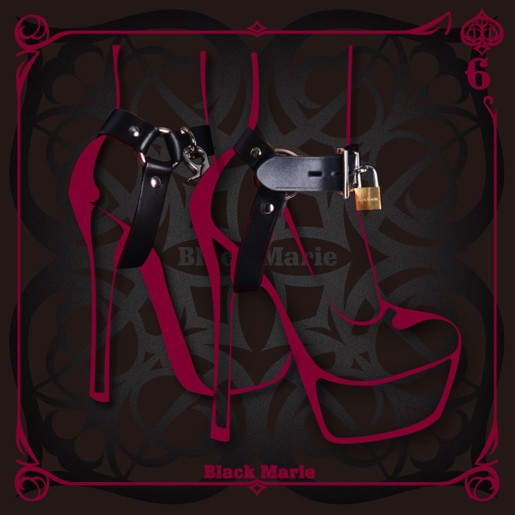BlackMarie SM high-heeled shoes straps, grounding, training, fun and restraint, adult products, flirting