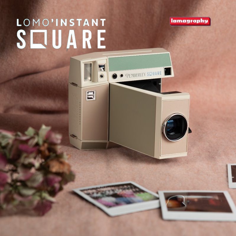 Glass Lens! Lomo Instant Camera Instant Square, a Retro One-Shot Portrait Tool