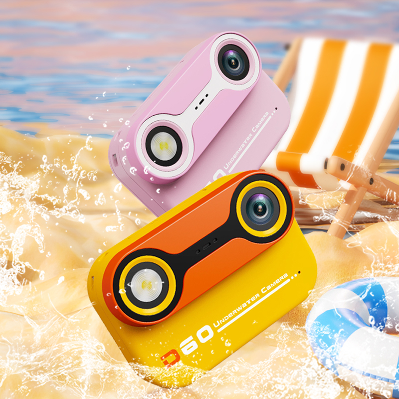 New D60 Mini Waterproof Camera Underwater Small High-Definition Ccd Digital Camera 3m Waterproof Kidsren's Gift New D60 Mini Waterproof Camera Underwater Small High-Definition Ccd Digital Camera 3m Waterproof Kidsren's Gift