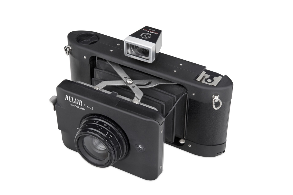 Belair X 6-12 Thành Phố Slicker màu đen vừa định dạng gấp Lomo retro giao hàng máy ảnh khối lượng