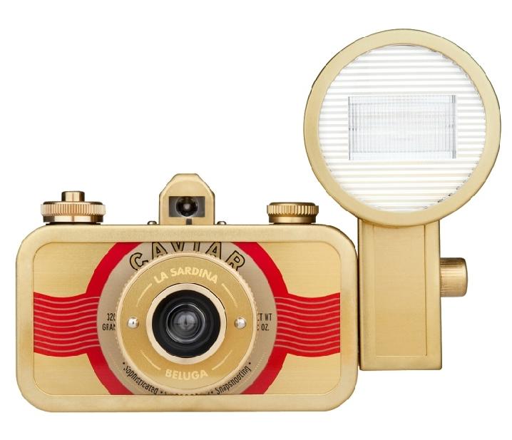 Lomo camera {Ưu đãi đặc biệt} La Sardina Beluga vài phiên bản kim loại cá mòi đỏ