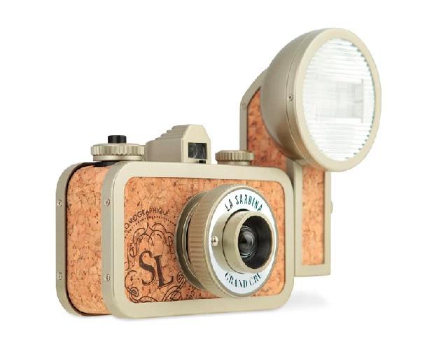 Lomo Máy ảnh La Sardina Grand Cru Pháp Champagne Phiên bản đặc biệt Cá mòi 22MM Wide Angle