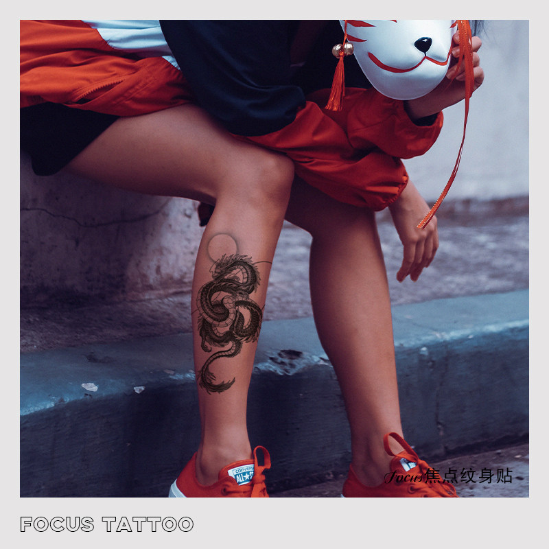 美式草本纹身贴男女都适用吗？防水持久不反光小臂花臂贴纸如何选？