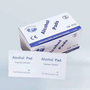 一次性酒精棉片消毒湿巾100片