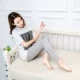 Mùa xuân và mùa hè quần legging nữ cao eo mặc chín quần cỡ lớn co giãn chặt chẽ quần dài quần dài đoạn dài áo khoác kaki nữ