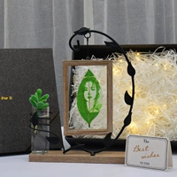 Резной защитный амулет, фоторамка, подарочная коробка