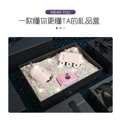 Брендовая подарочная коробка, упаковка на день Святого Валентина, большая помада, популярно в интернете, подарок на день рождения