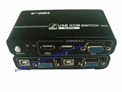 AirXun 자동 2포트 USB KVM 스위치는 케이블이 있는 Apple 노트북을 지원합니다.