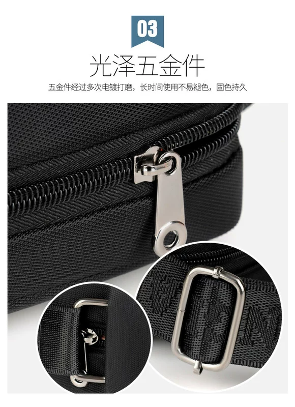 Tianhong kangaroo nam túi đeo vai nam crossbody 2019 thời trang mới thủy triều túi túi nam ba lô vải Oxford - Túi của con người