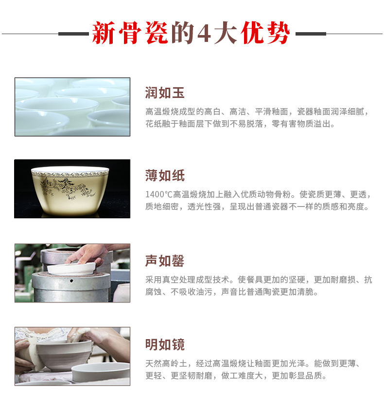 Ceramic bowl household single swan lake rice bowls rainbow such as bowl bowl European tableware up phnom penh to use DIY free combination