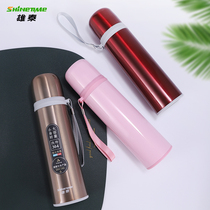Xiongtai thermos cup female 304 stainless steel mens water cup large capacity student childrens bullets thermos cup custom