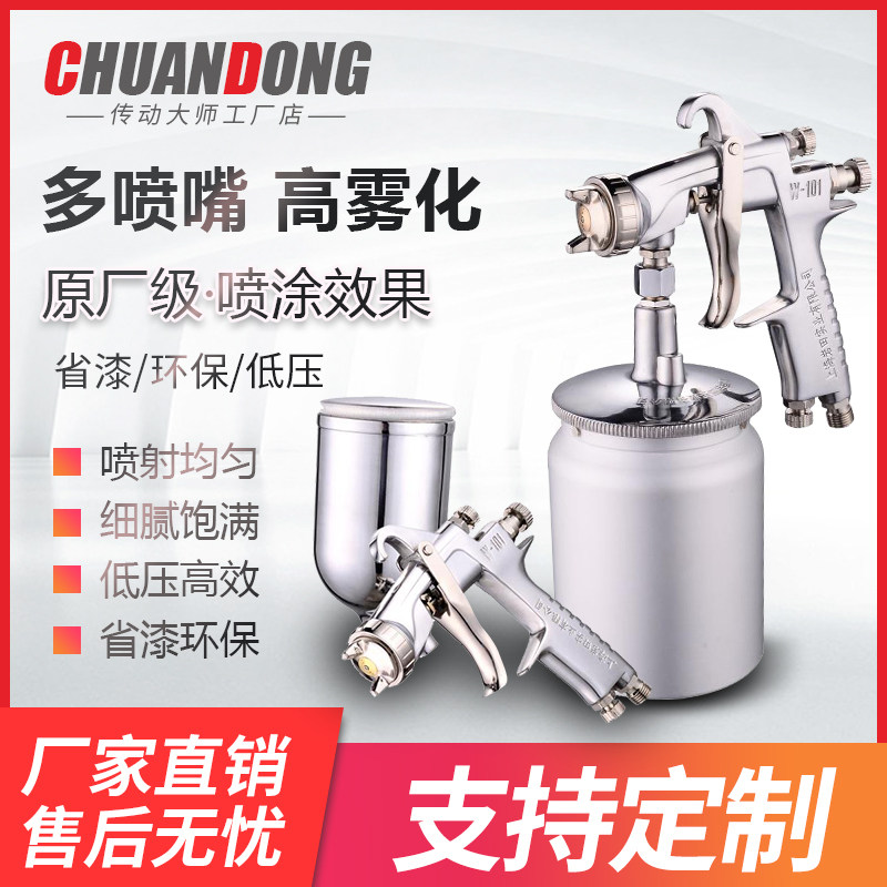 Shanghai YTSY Boutique W101 High - end spray gun paint tool auto paint high - atomized manual furniture paint