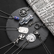 Necklace cool female personality Joker hardware girl accessories sweater sweater chain personality pendant long necklace
